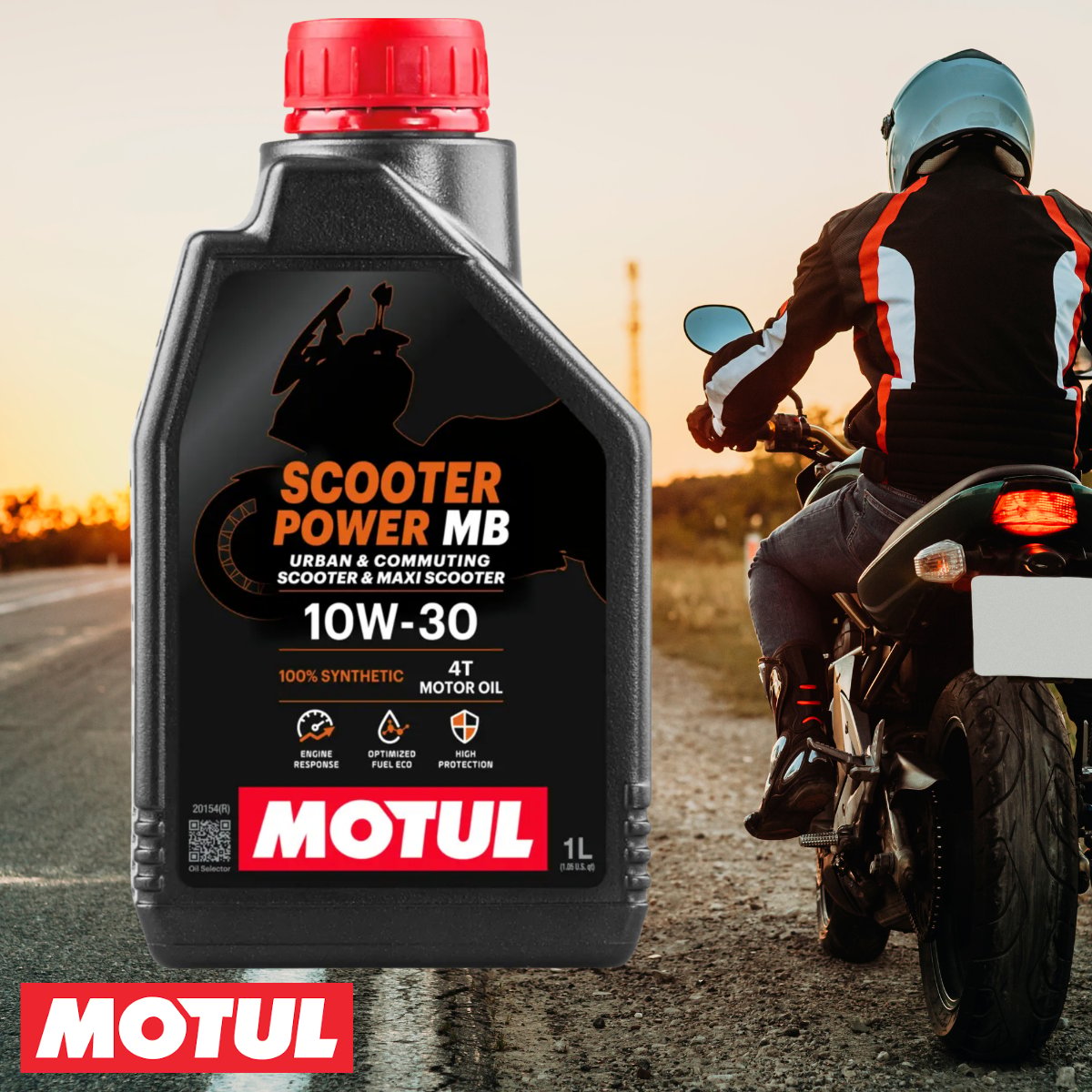 Motul Scooter Power 4T 10W30 MB 1 LT Motosiklet Yağı