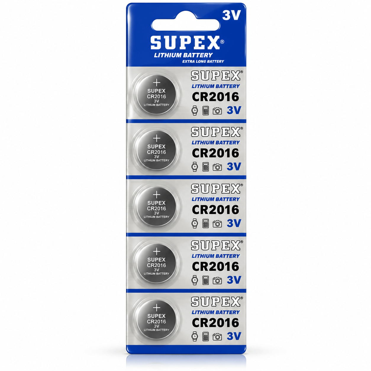 2016 Pil Supex (5 Adet)