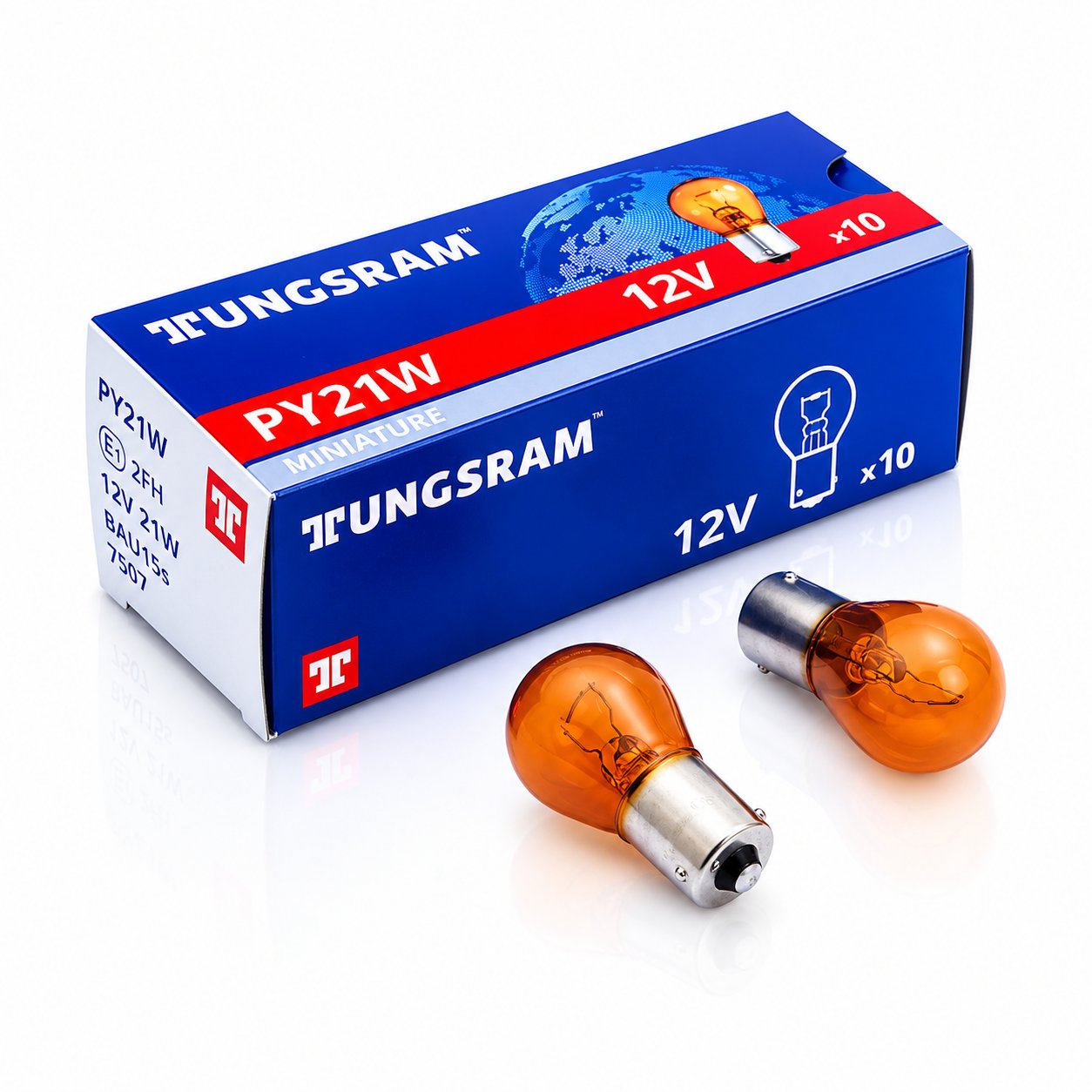 93 Tek Duy Turuncu Tungsram Halojen Ampul 12V 21W 1056 (10 Adet) – Oto Sinyal Ampulü