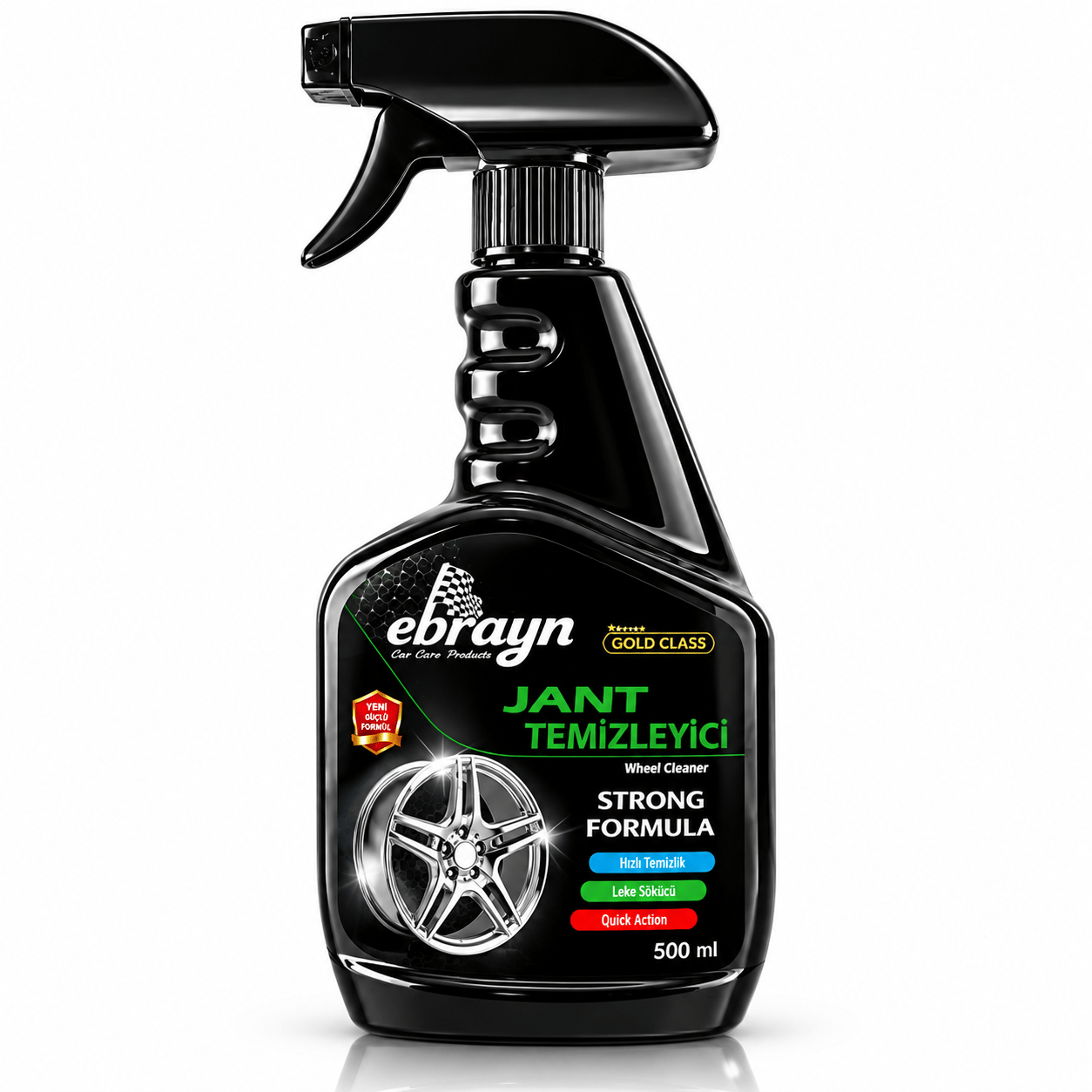 Ebrayn Jant Temizleyici 500ml – Güçlü Temizlik, Göz Alıcı Parlaklık