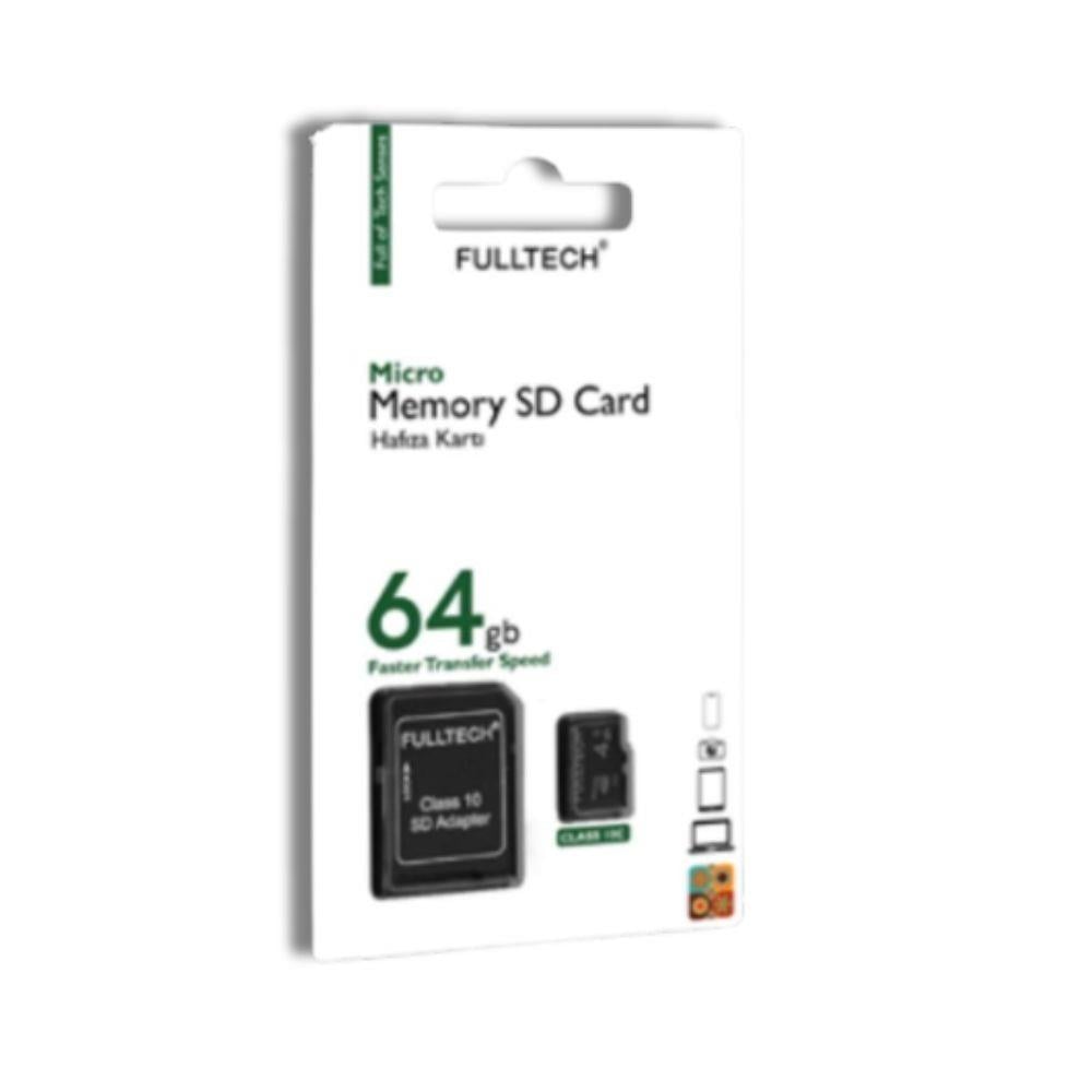 FULLTECH Micro SD Kart 64 GB – Yüksek Hızlı ve Güvenilir Depolama