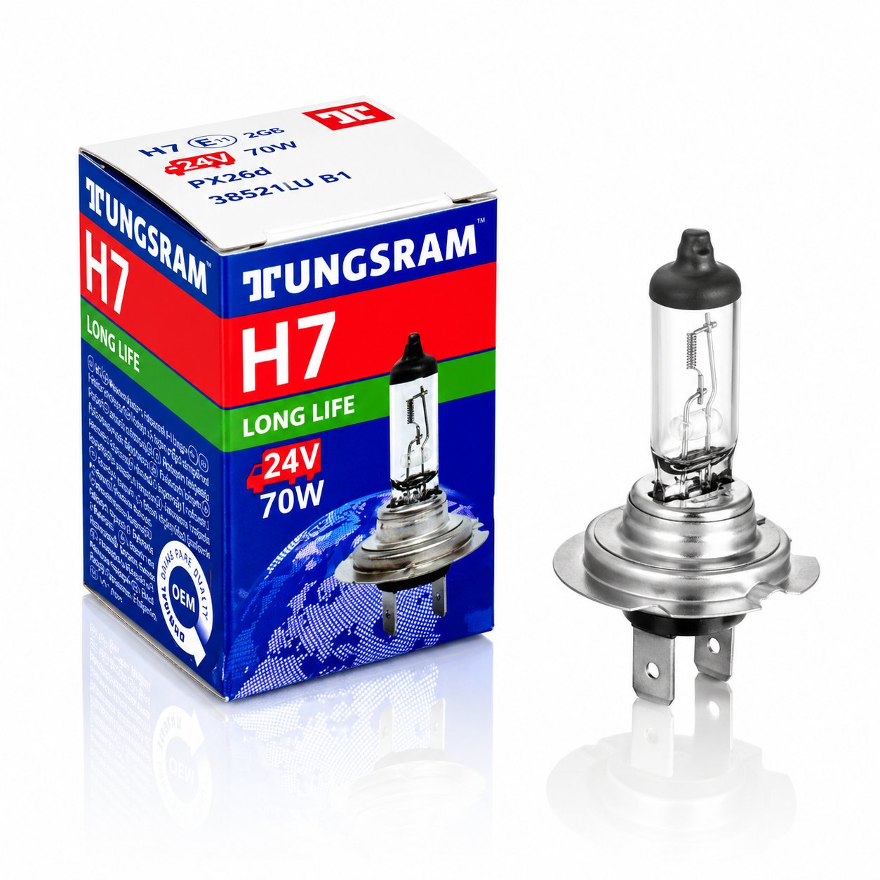 H7 Ampul 24V Tungsram