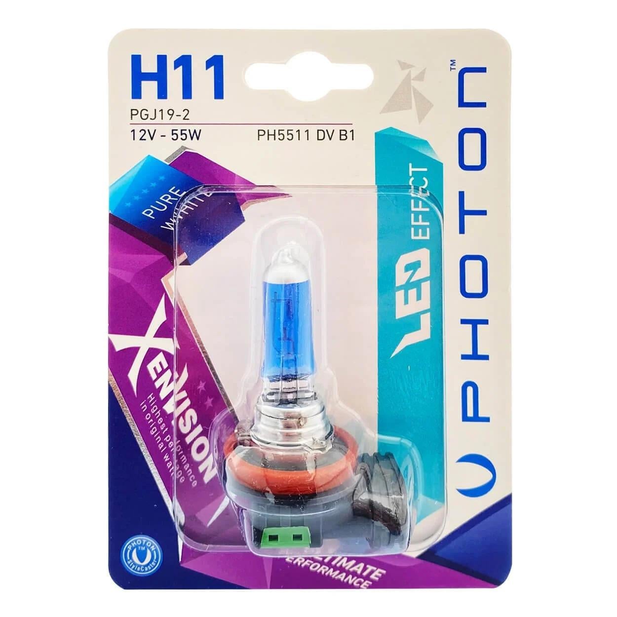 Photon H11 12V 55W Beyaz Xen Vision 1 Adet
