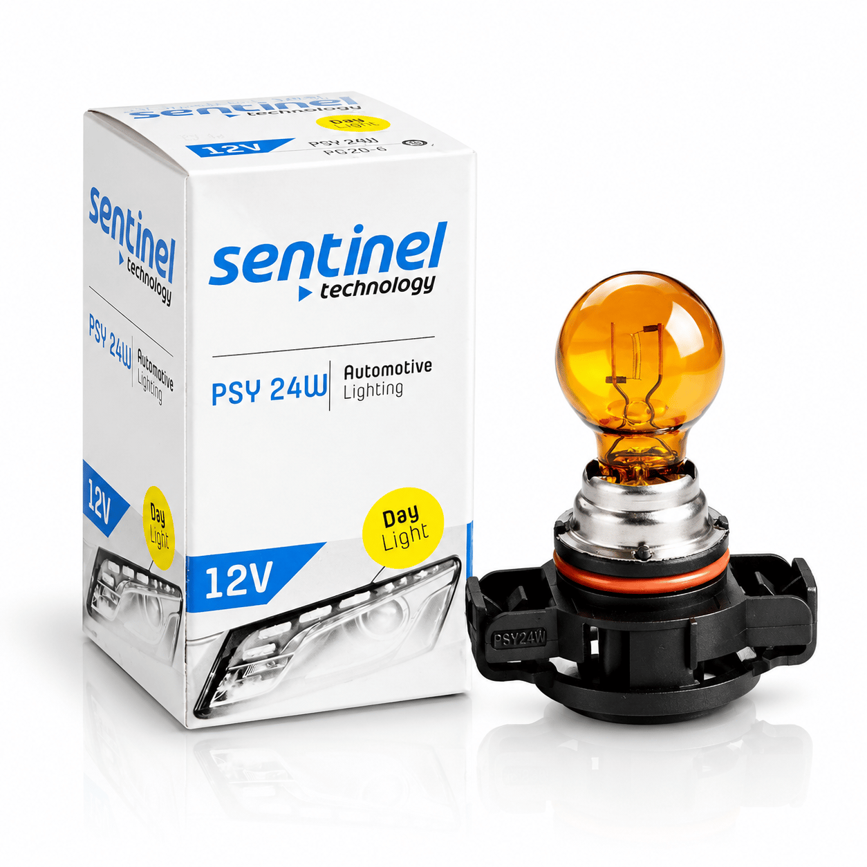 SENTİNEL PSY24W 12V SİNYAL AMPULÜ TURUNCU PG20-4 X5, C5