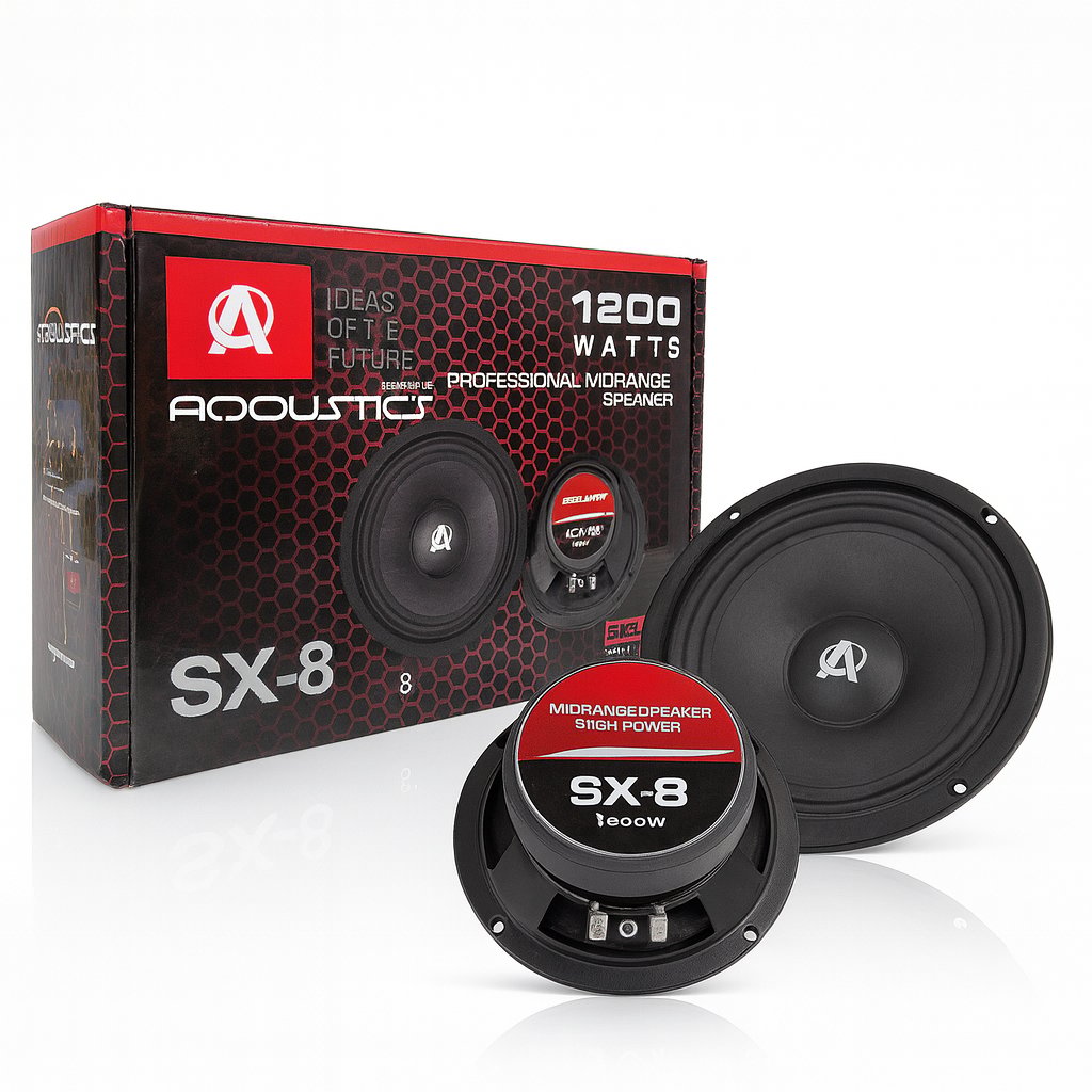SX-8 20CM Midrange | Güçlü ve Net Orta Ses Hoparlör