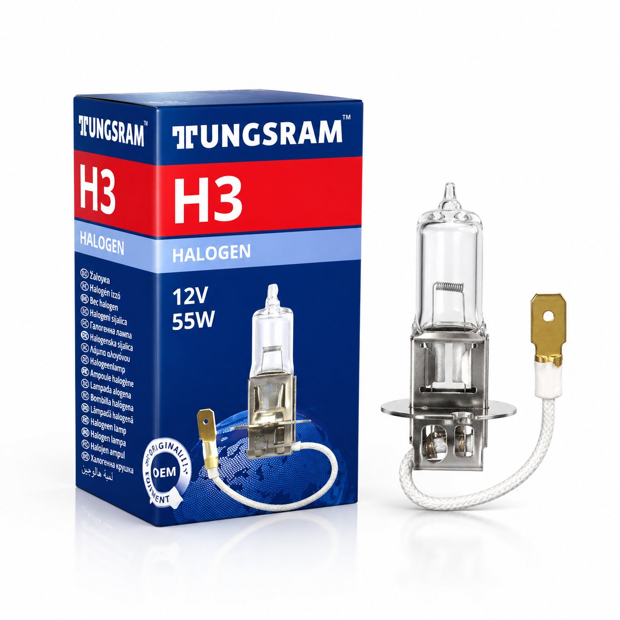 Tungsram H3 Far Ampulü 12V