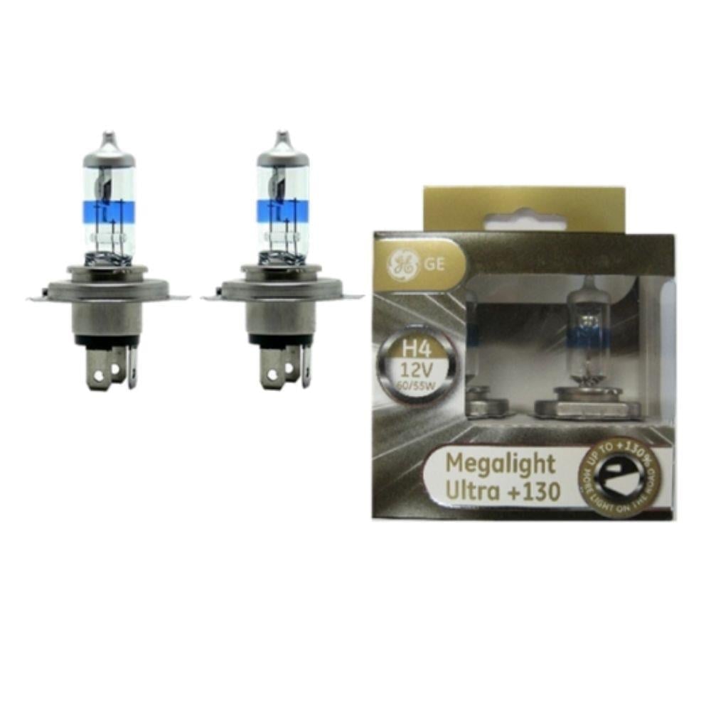 Tungsram H4 %130 Fazla Işık Halojen Far Ampulü – 12V 55W (2'li Paket)