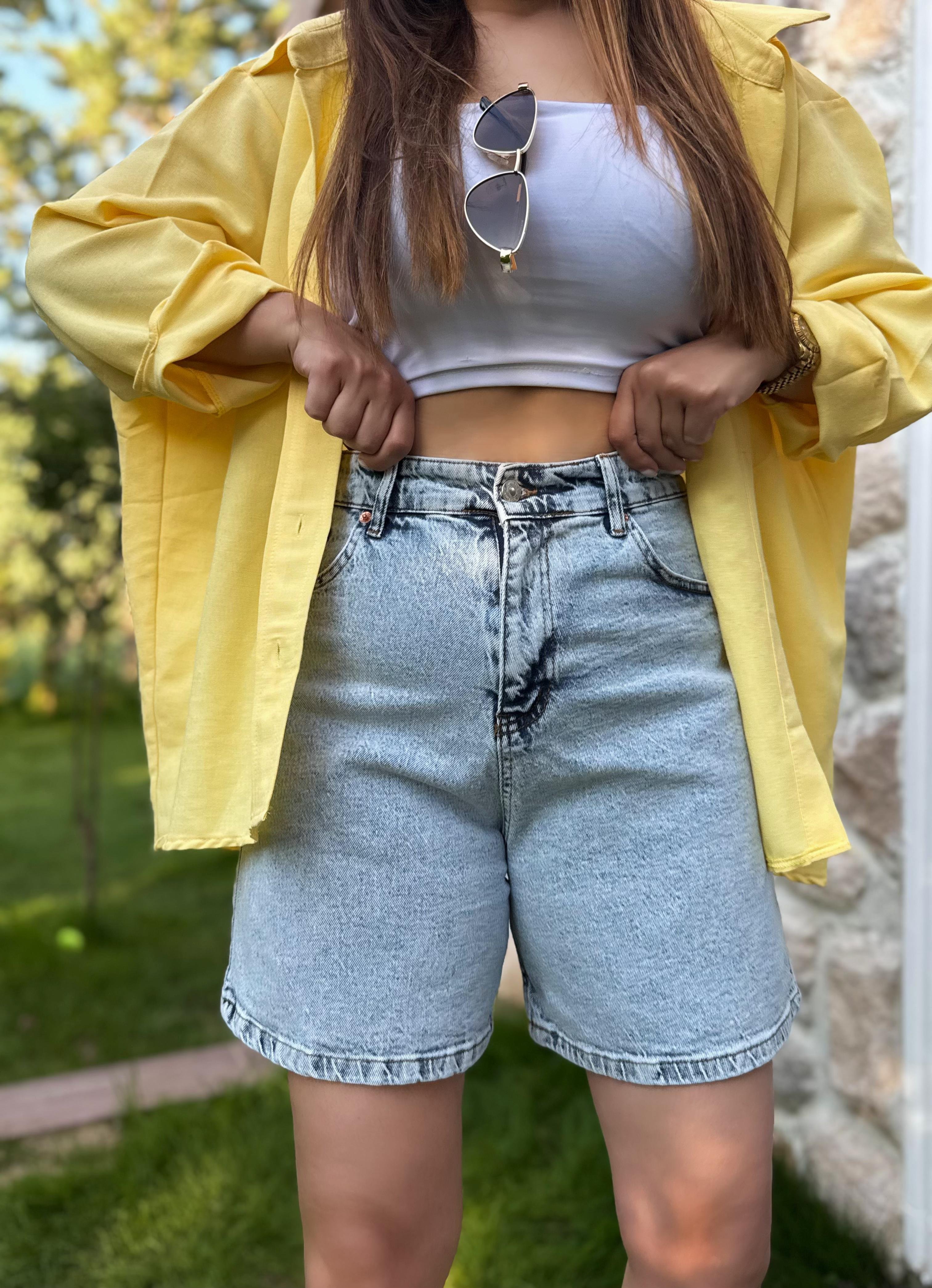 Denim Zara Şort