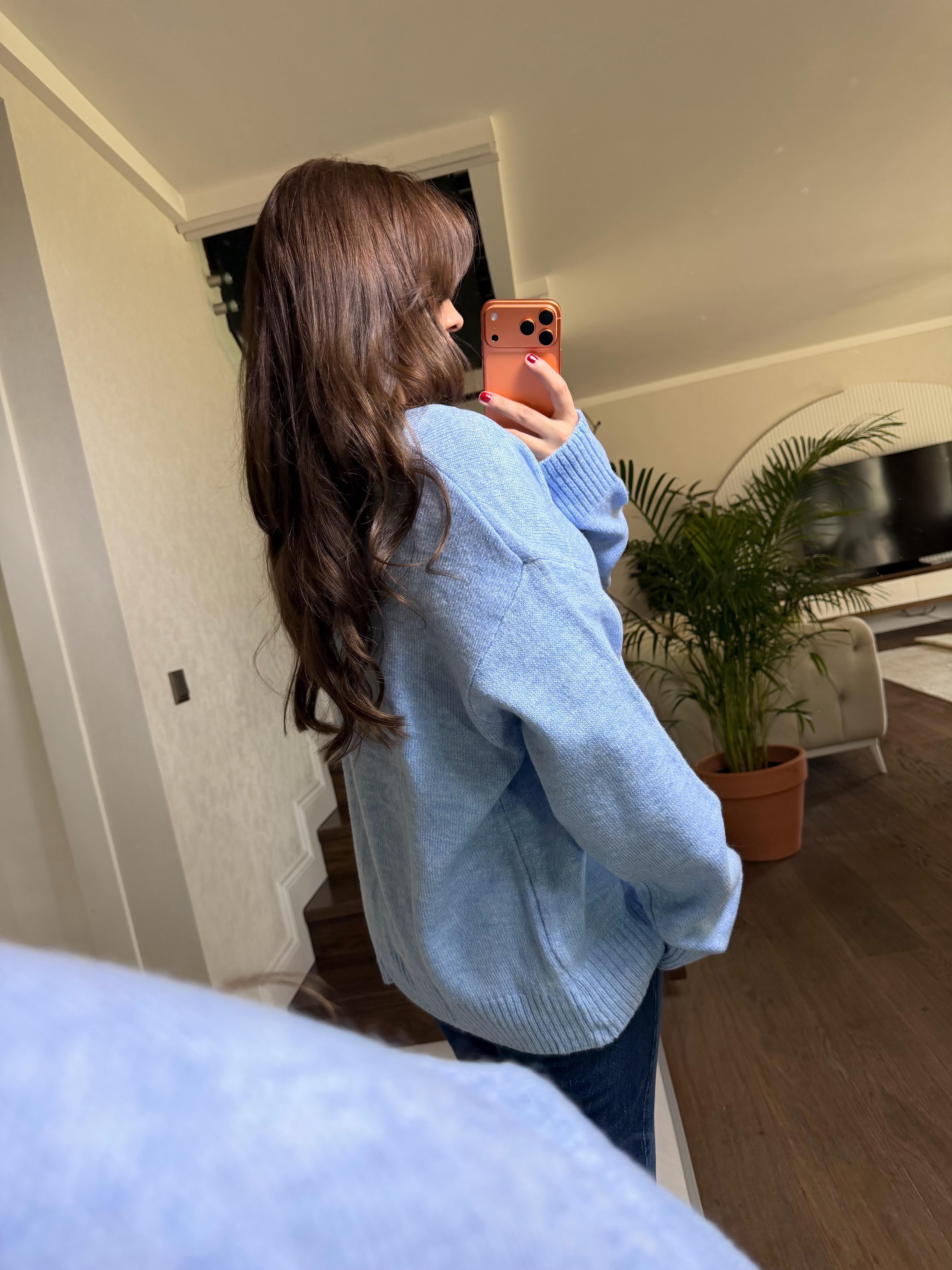 MASS. MAVİ ÖRME TRİKO