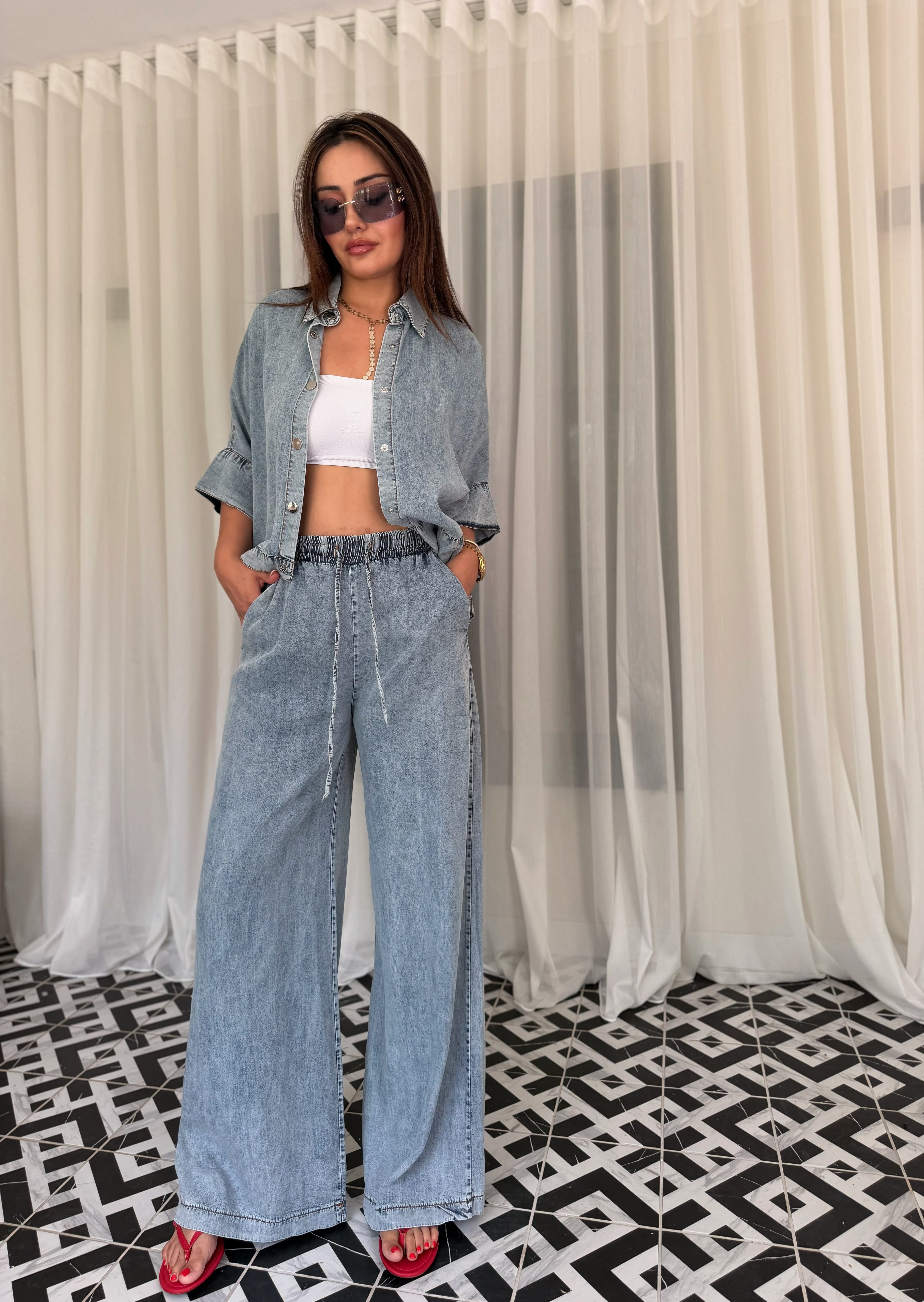 PREMİUM OVERSIZE TENSEL TAKIM