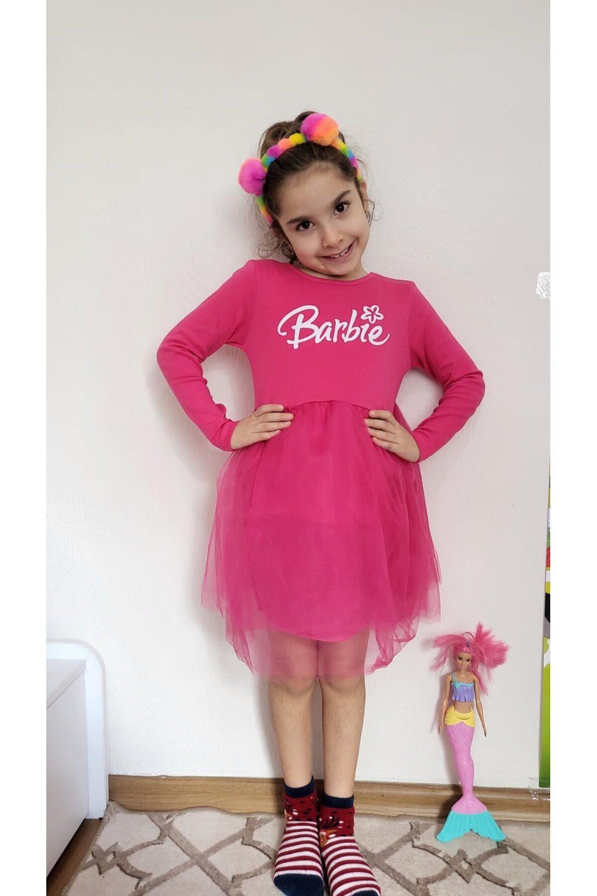 barbie tüllü elbise