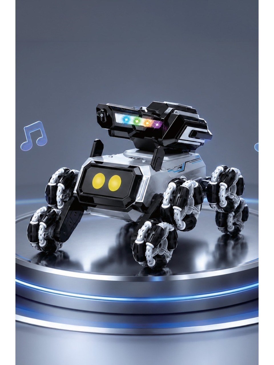 Bagajon BRB4 AI Akıllı Robot Köpek – Su Atışlı 2.4GHz Uzaktan Kumandalı Jest Kontrollü Akrobatik Işıklı Sesli Robot Oyuncak