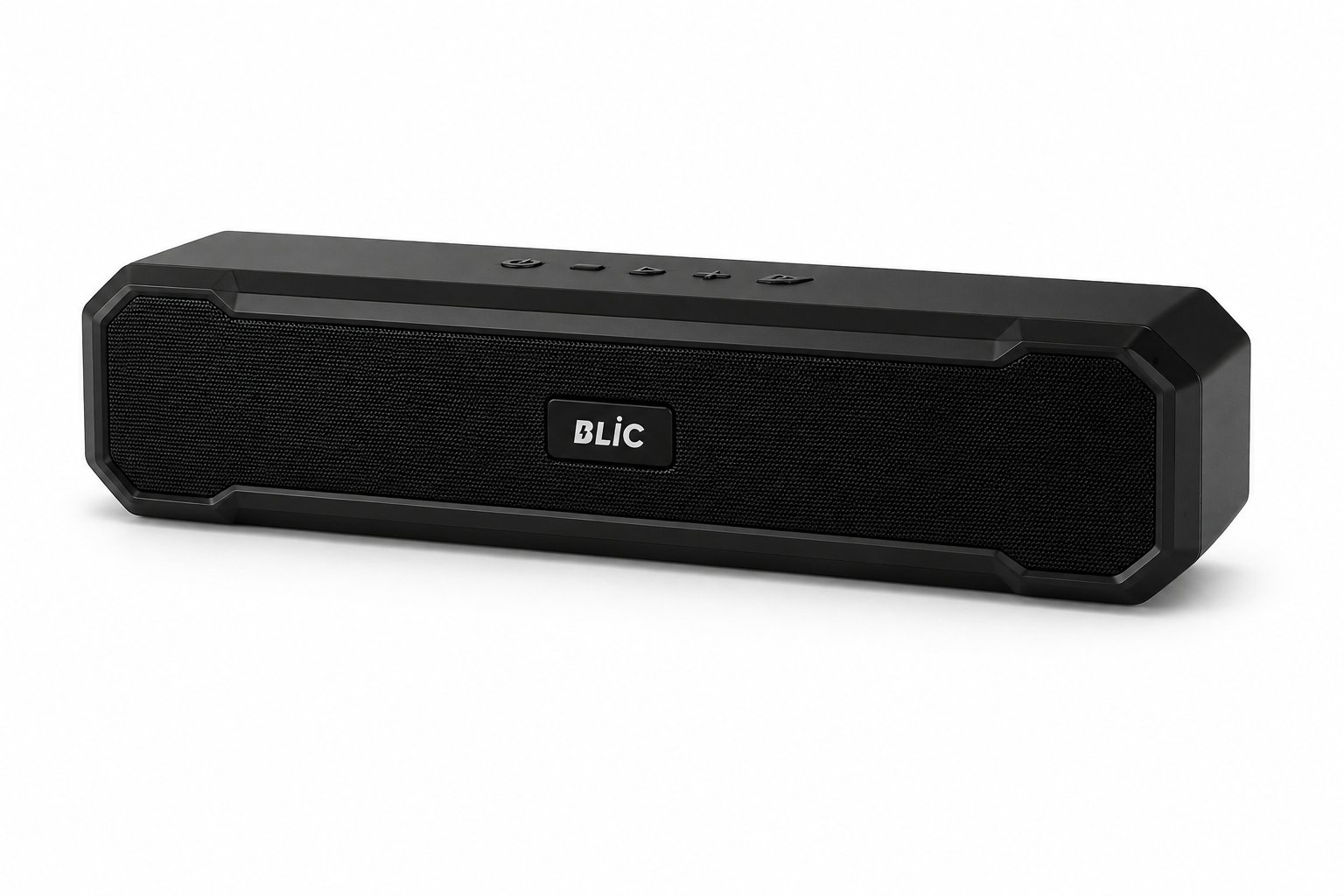 Blic BLS-85 Bluetooth 5.4 Kablosuz Masaüstü Hoparlör 6W RMS 1500mAh TF USB T-C Destekli Siyah