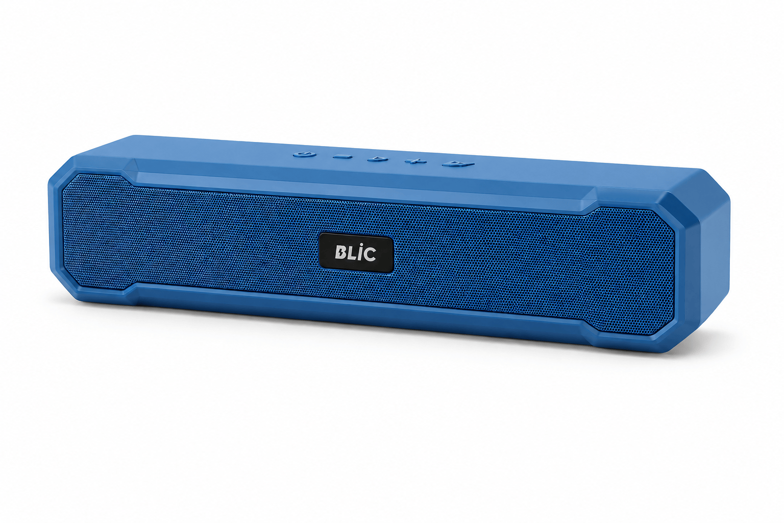 Blic BLS-85 Bluetooth 5.4 Kablosuz Masaüstü Hoparlör 6W RMS 1500mAh TF USB T-C Destekli Mavi