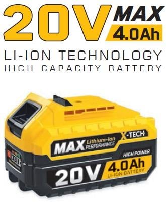 Sgs Akü Yedek Batarya 20 Volt - 4.0 Amper