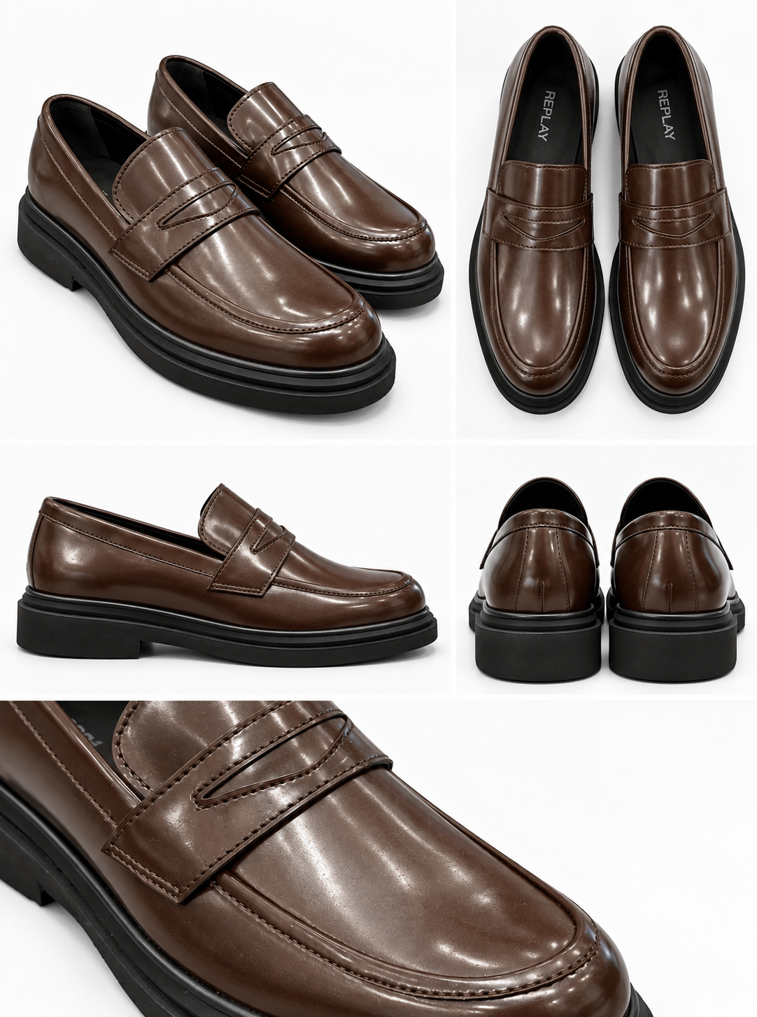 Loafer ayakkabı-Kahve
