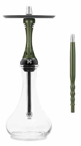 ALPHA X Olive Nargile Takımı