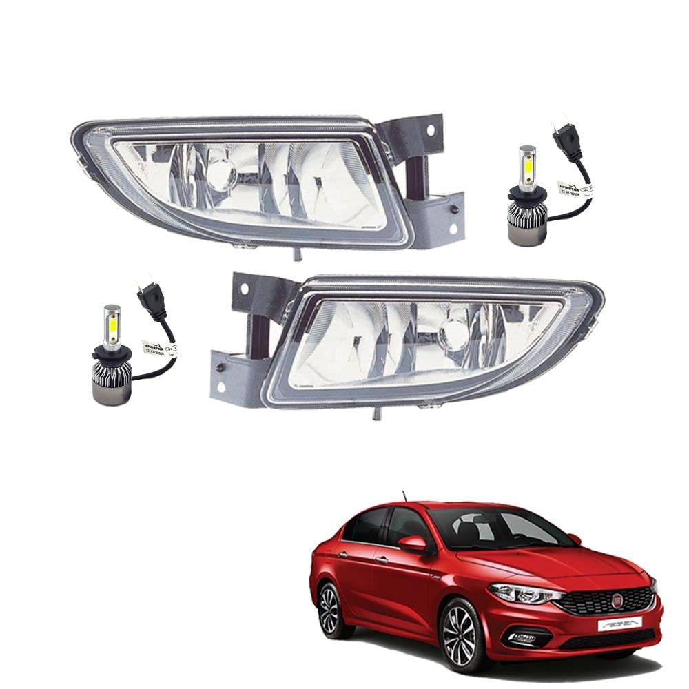 Fiat Egea Sedan 2019 Sis Farı Takımı Led Xenon Set