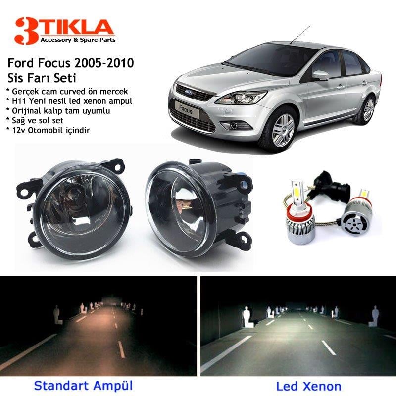 Focus 2008-2010 Beyaz Led Xenon Sis Farı Seti