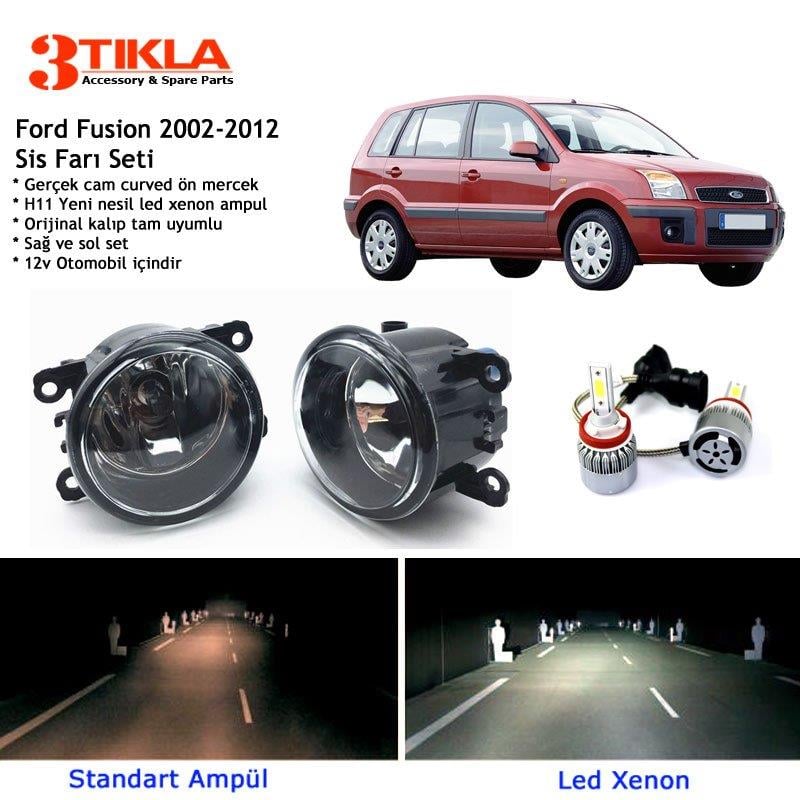 Fusion 2002-2012 Beyaz Led Xenon Sis Farı Seti