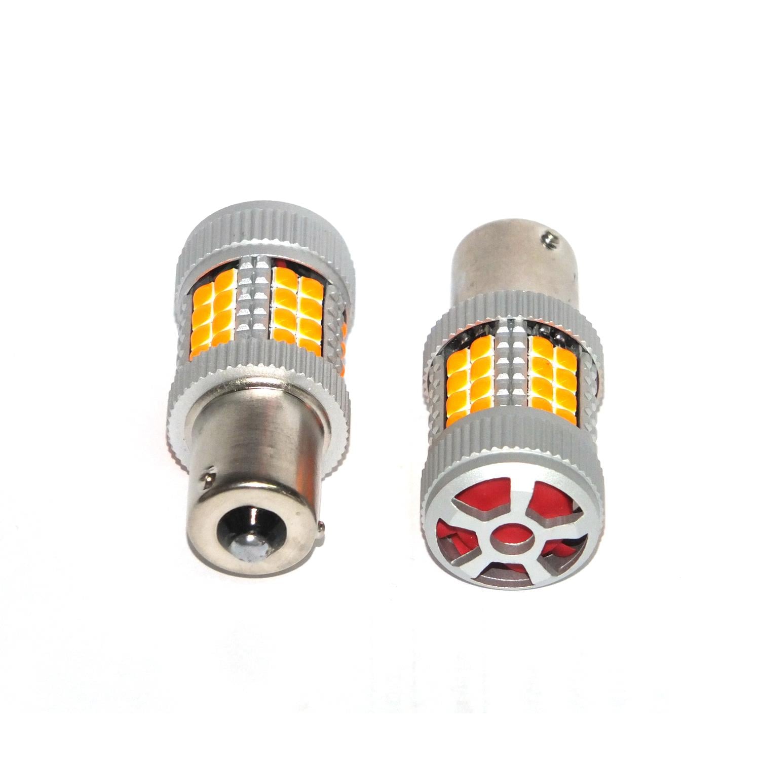 Platinum Serisi Turbo Fanlı Şaşı Tırnaklı 40 Led Turuncu Sinyal ve Stop Ampülü Süper Parlak İki Adet