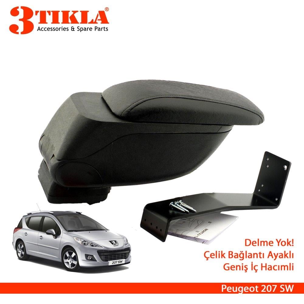 Renault Clio 4 HB 2013 Geniş Hacimli  Delmesiz Çelik Ayaklı Kolçak Kol Dayama