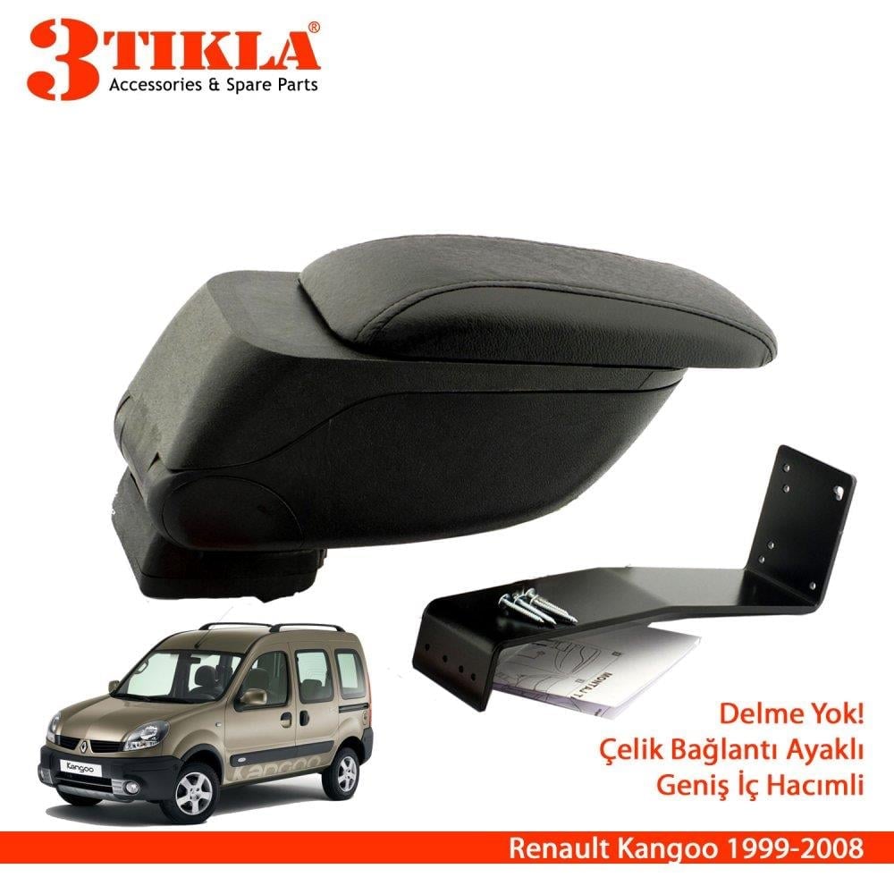 Renault Kangoo 1999-2008 Geniş Hacimli  Delmesiz Çelik Ayaklı  Kolçak Kol Dayama