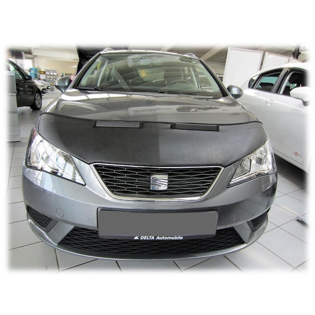 Seat Leon 2013-2015 Suni Deri Lüx Kaput Koruyucu Maske