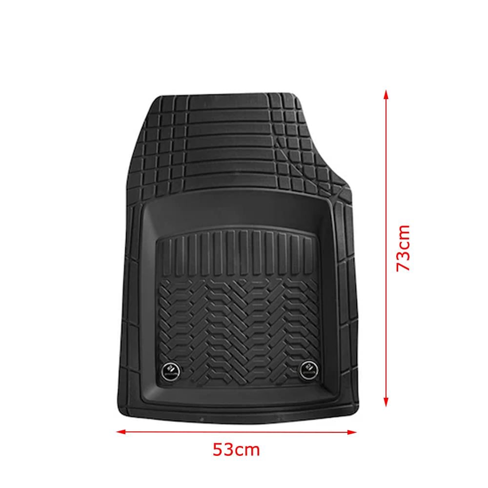 Universal Kesilebilir Promats Serisi 5 Parça 3D Havuzlu Paspas Seti