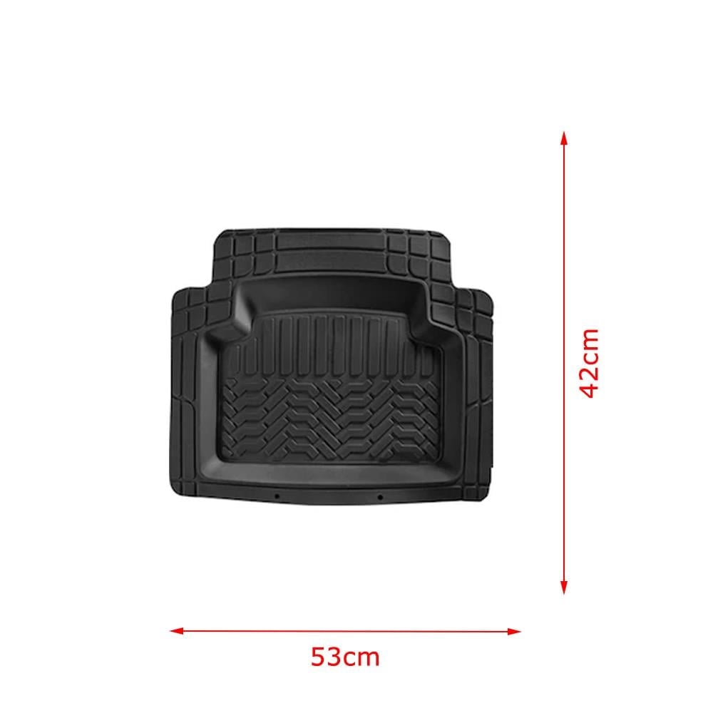 Universal Kesilebilir Promats Serisi 5 Parça 3D Havuzlu Paspas Seti