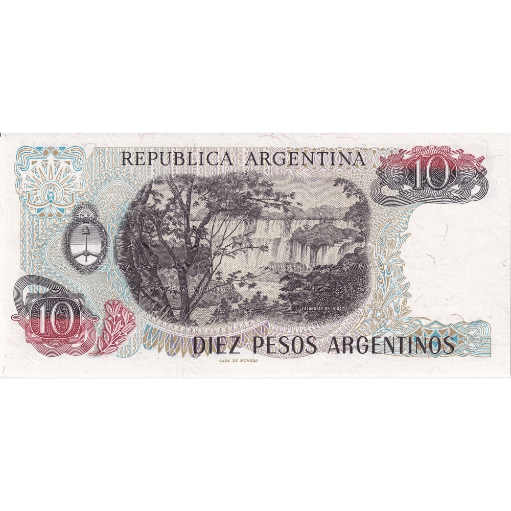 Arjantin 10 Pesos - 1983 - ÇİL
