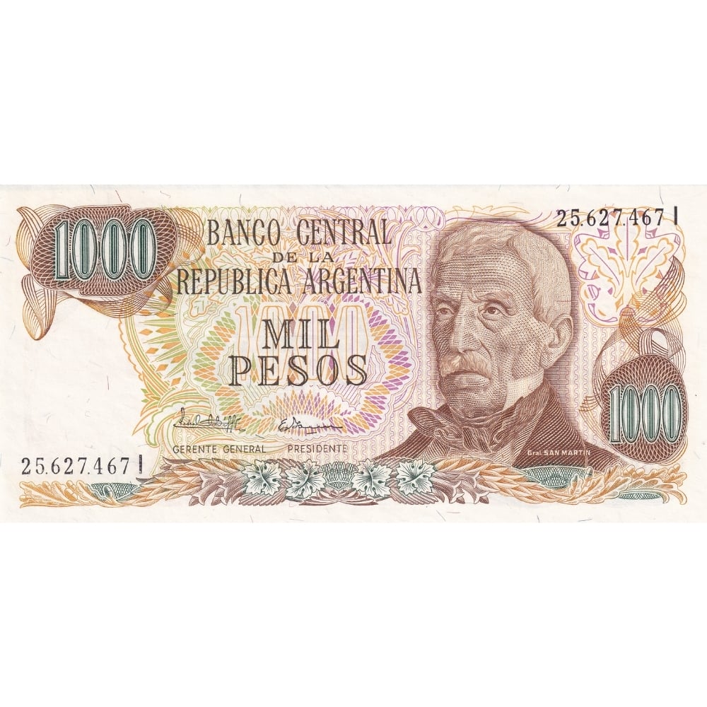 Arjantin 1000 Pesos - 1976 - ÇİL