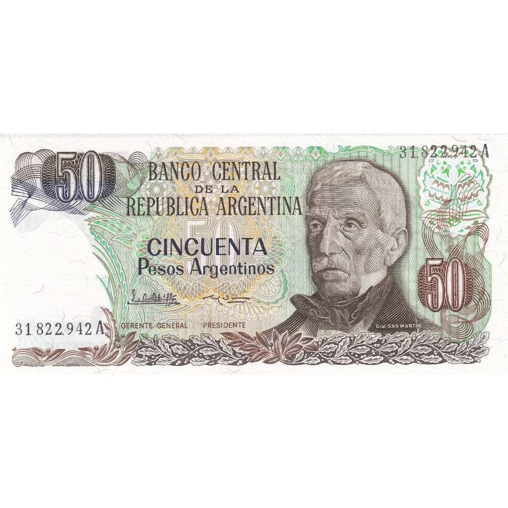 Arjantin 50 Pesos - 1983 - ÇİL