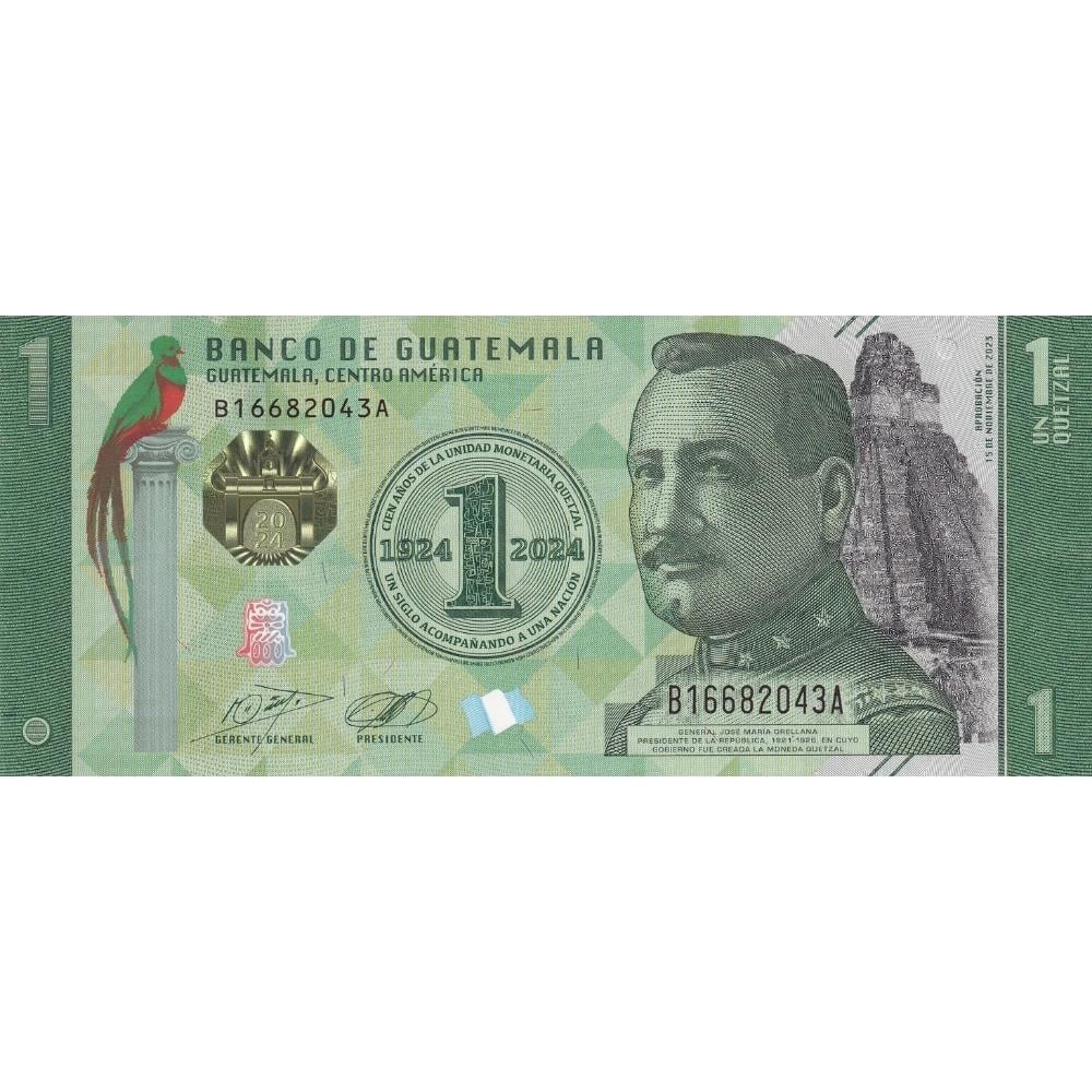 Guatemala 1 Quetzal - 2023 - ÇİL