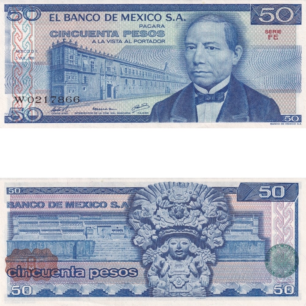Meksika 50 Pesos - 1978 - ÇİL
