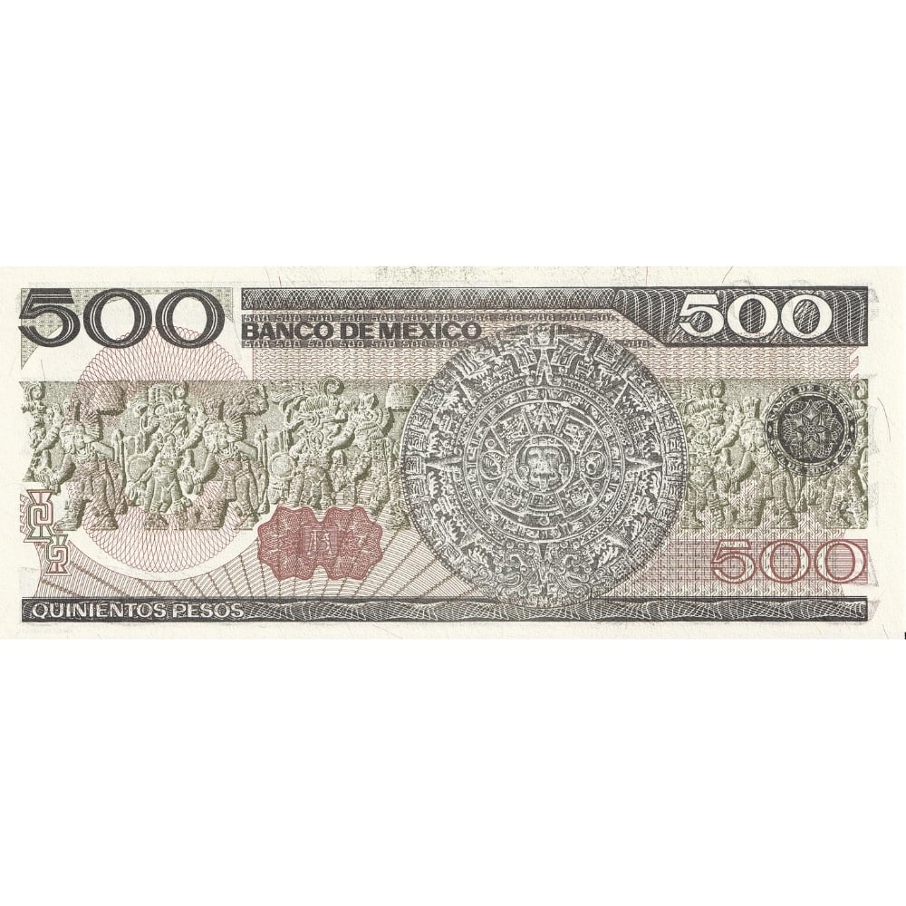 Meksika 500 Pesos - 1984 - ÇİL