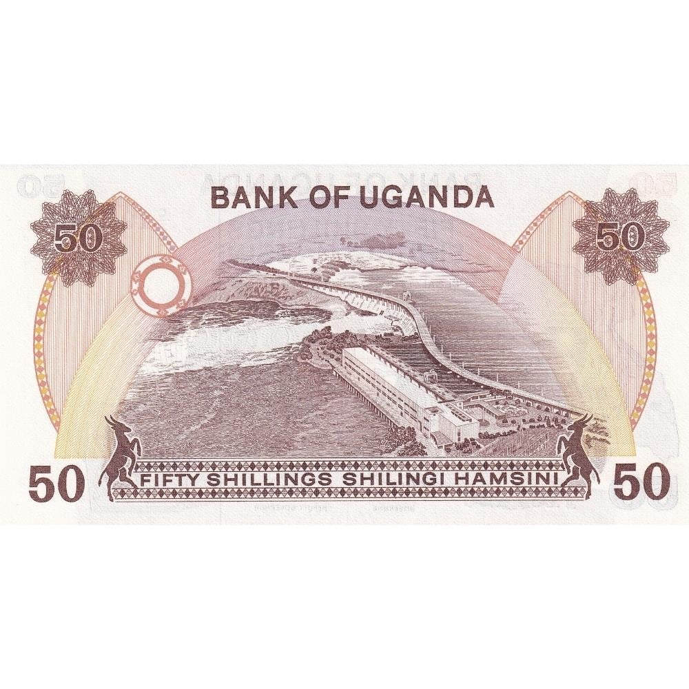Uganda 50 Şilin - 1985 - ÇİL