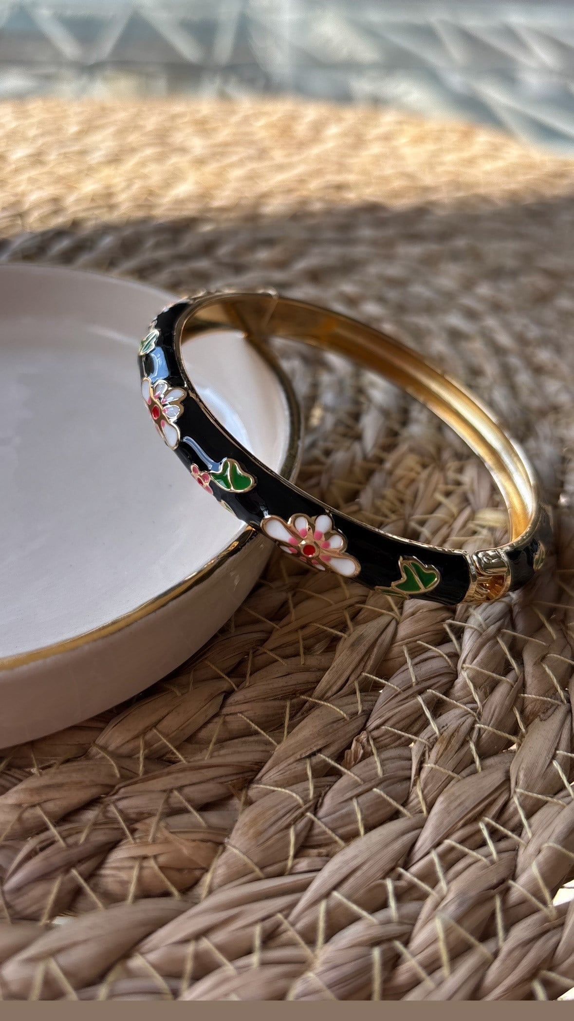 Siyah Mineli Bileklik