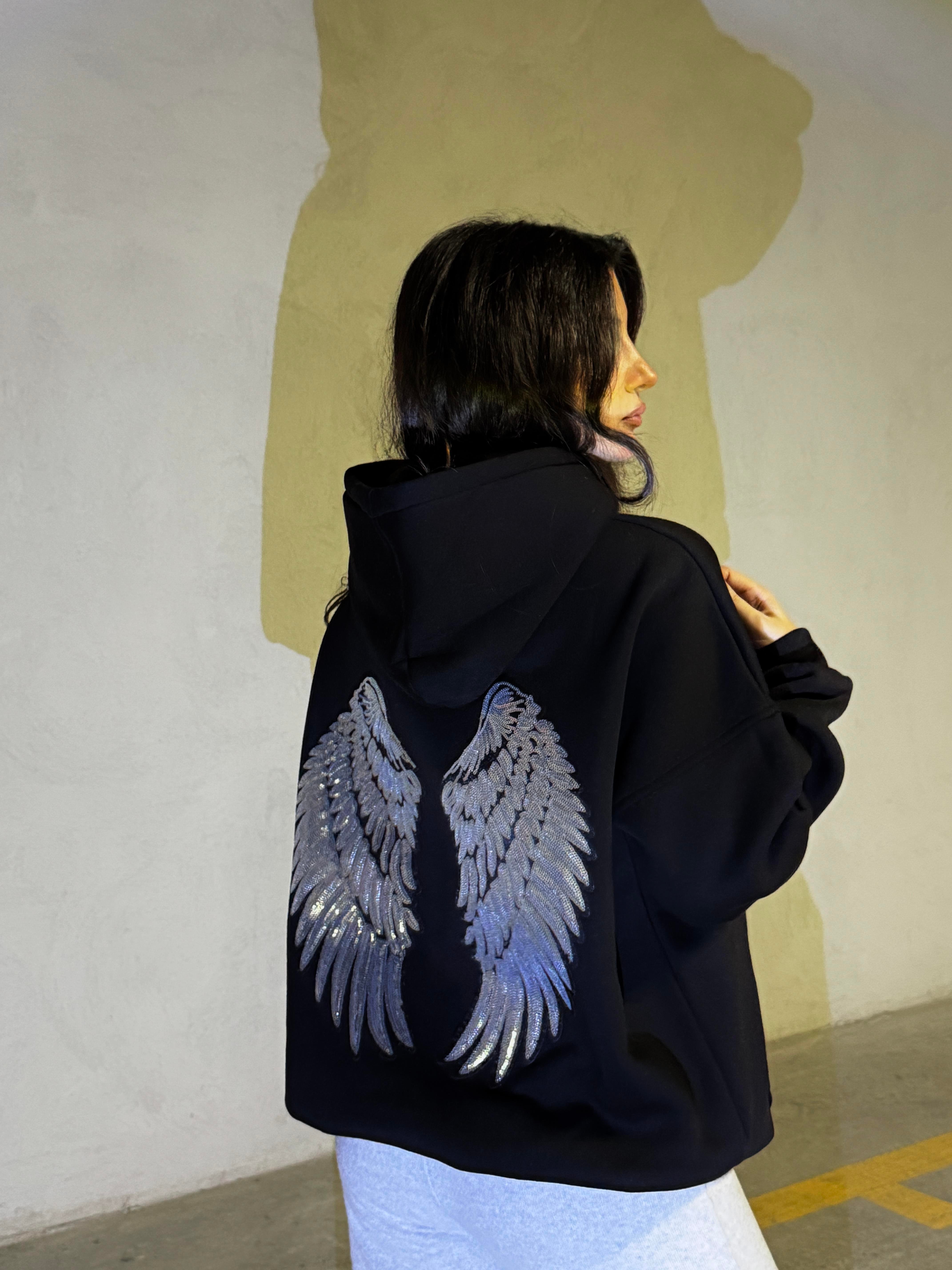 Shiny Angel Pullu Sweatshirt