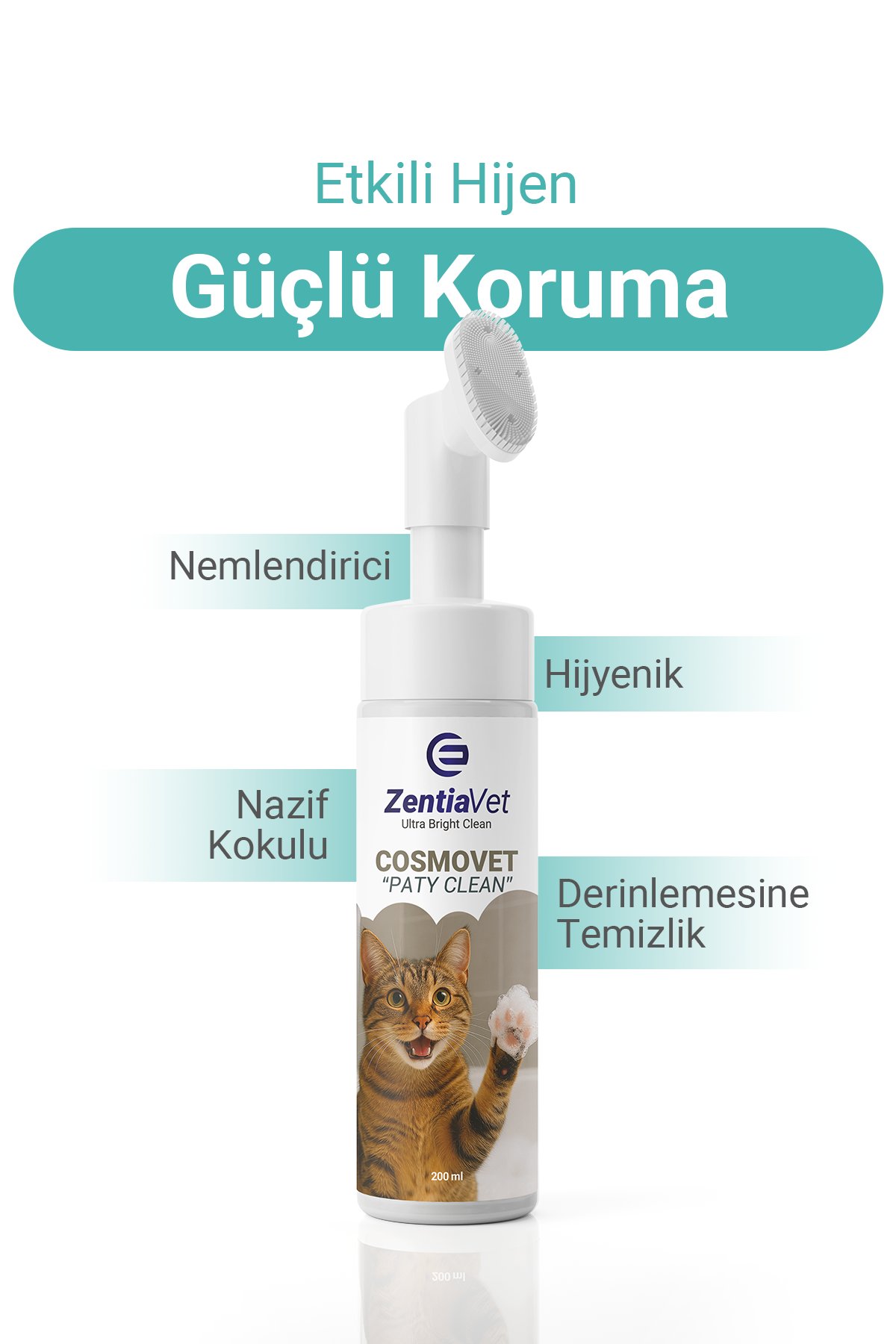 COSMOVET PATY CLEAN KEDİ 200 ML