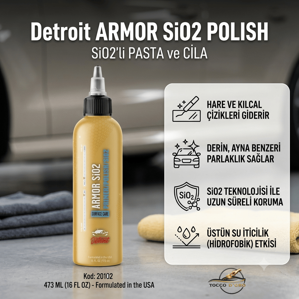 Detroit ARMOR Sİ02 POLİSH/PASTA 20102 473 ML