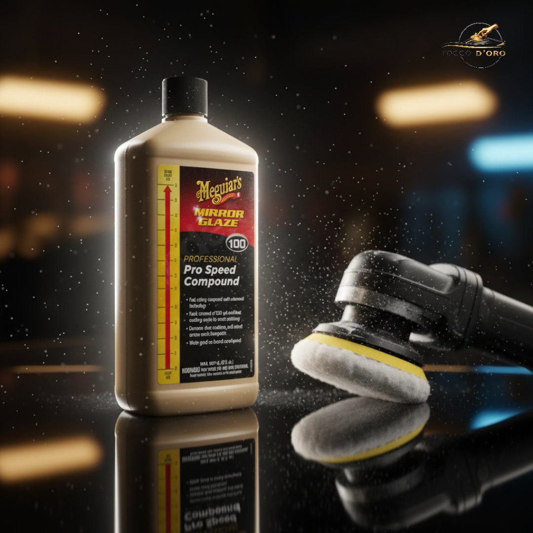 Meguiar's M100 Pro Speed Compound - Ağır Çizik Giderici Pasta