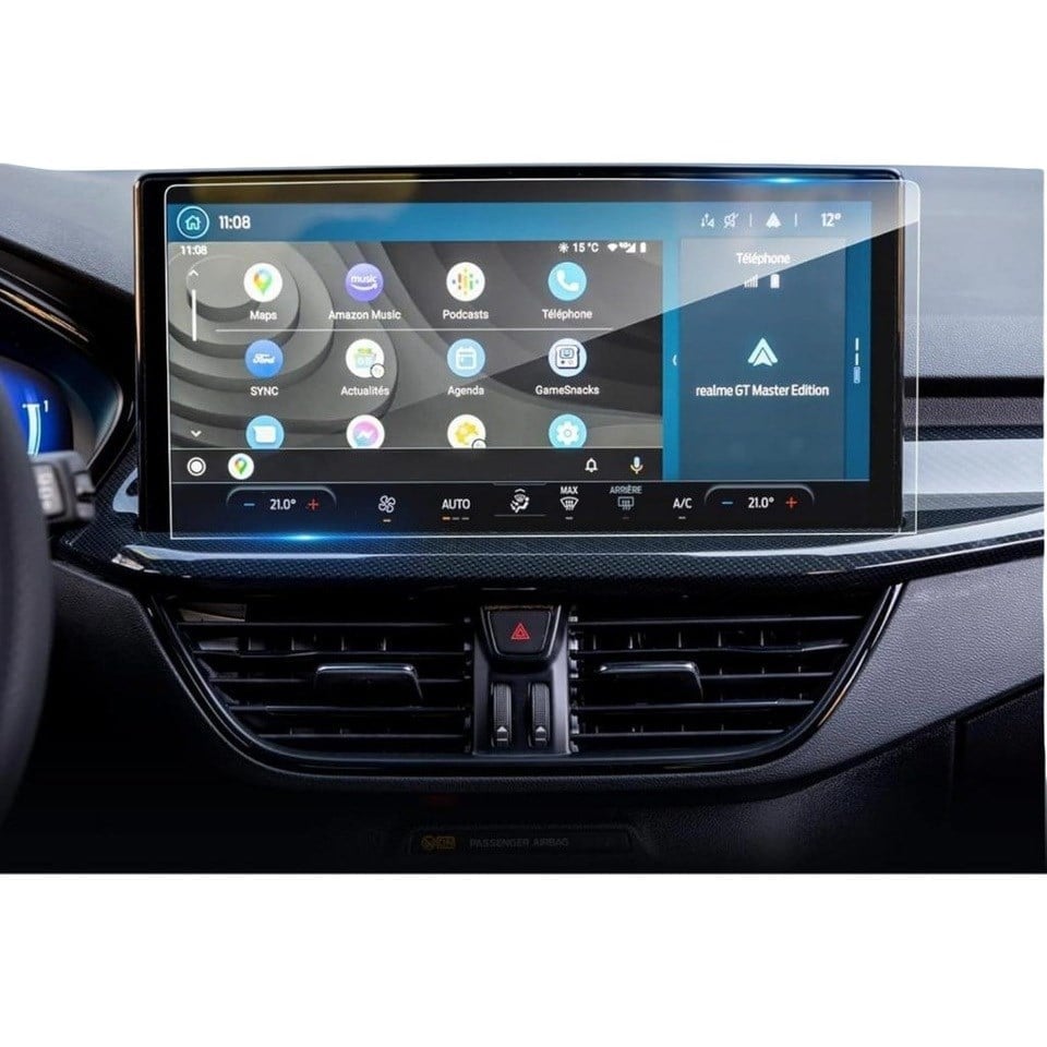 FORD FOCUS ACTİVE/TİTANİUM 12 İNÇ 9H NANO MULTİMEDYA EKRAN KORUYUCU (PARLAK) 2024-2025