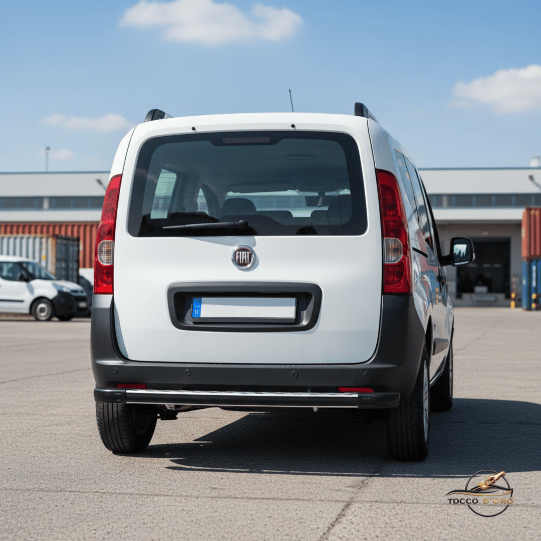 Orjinal Fiat Fiorino Uyumlu Gri Arka Tampon Koruma