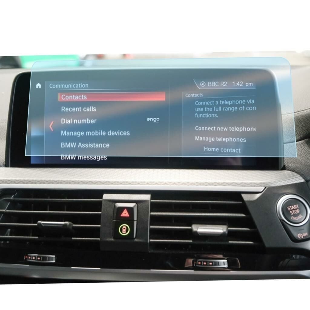 BMW 3 SERİSİ 14.9 VE 12.3İNÇ 9H NANO GÖSTERGE - MULTİMEDYA EKRAN KORUYUCU 2 Lİ SET (PARLAK) 2022-2025