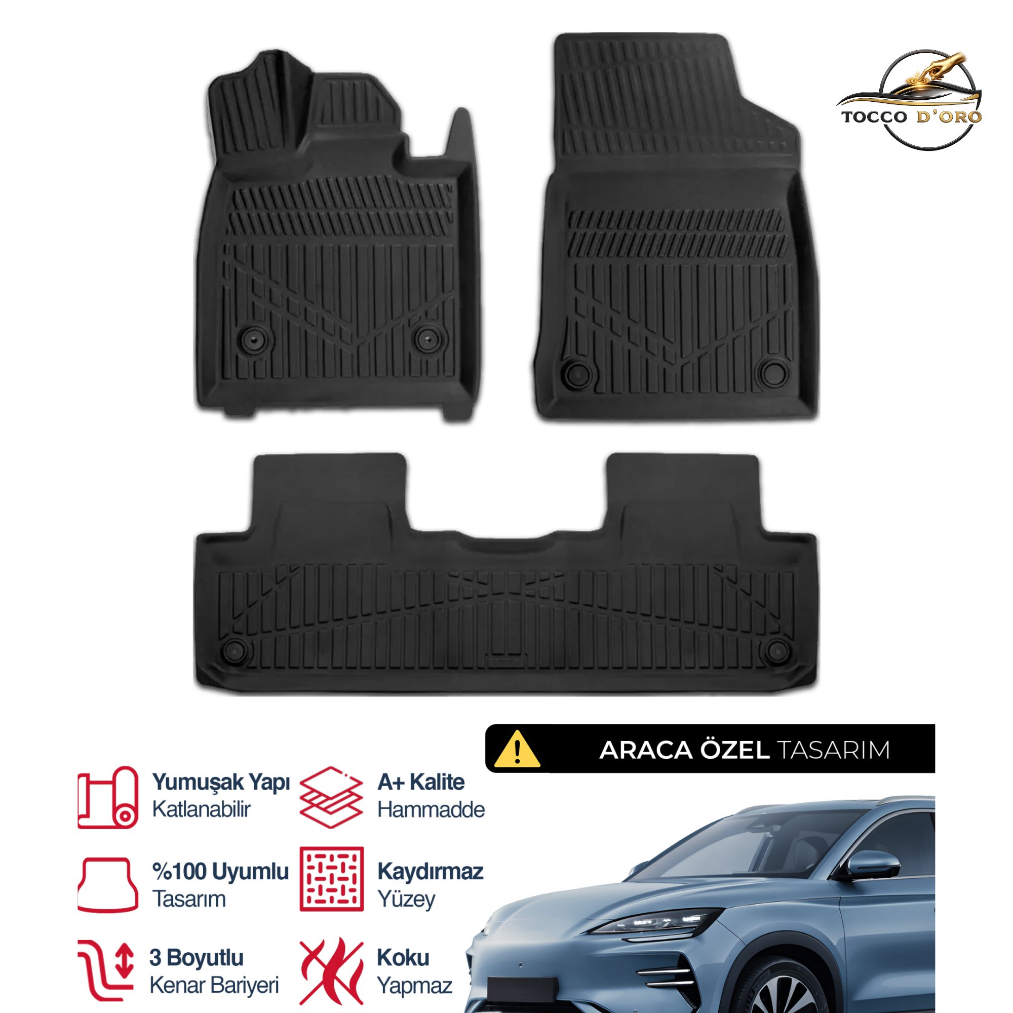 BYD Seal U DM-i 3D Havuzlu Paspas 2024+