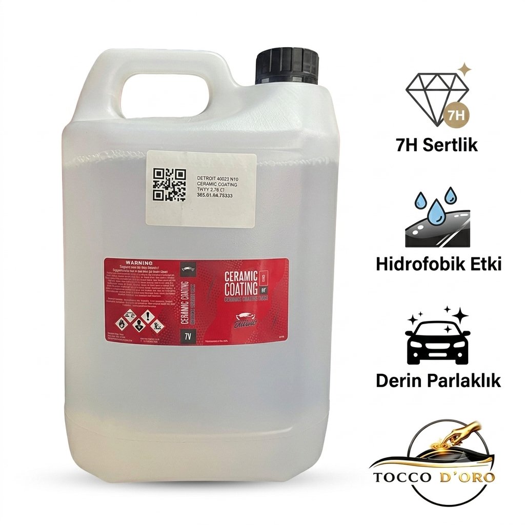 Detroit 4002 N10 Ceramic Coating 7H Seramik Kaplama 3.78 Litre