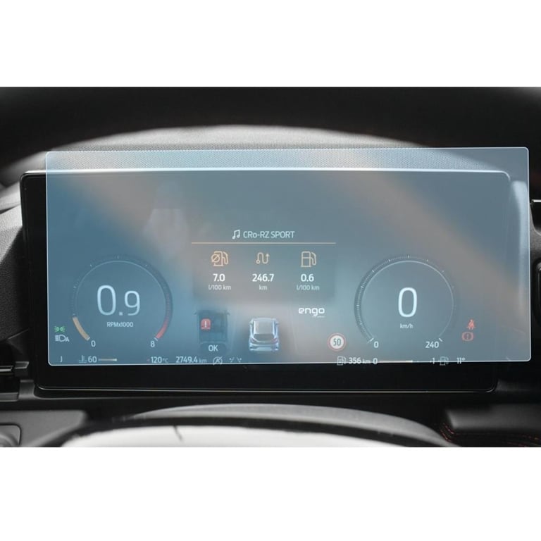 FORD PUMA 12.8 İNÇ 9H NANO GÖSTERGE EKRAN KORUYUCU (PARLAK) 2024-2025