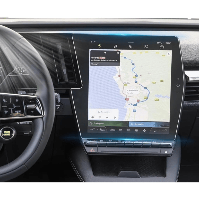 RENAULT AUSTRAL TECHNO ESPRİT ALPİNE 12 İNÇ 9H NANO MULTİMEDYA EKRAN KORUYUCU (PARLAK) 2024+