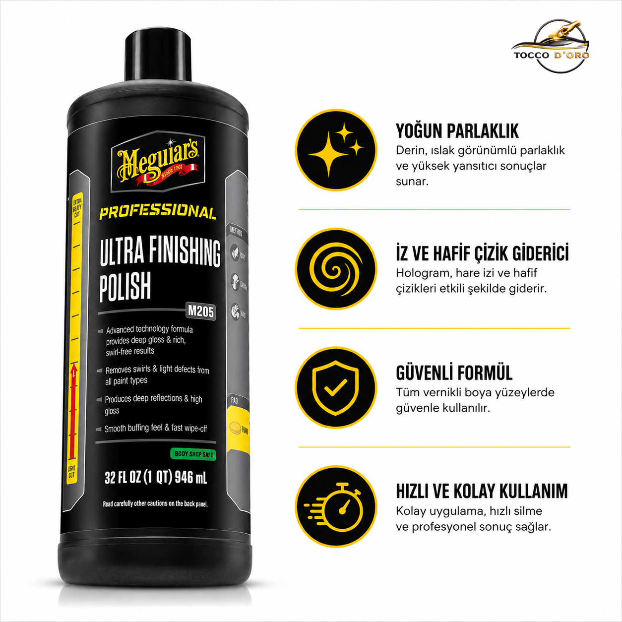 Meguiar's Ultra Finishing Polish M205 946 ml